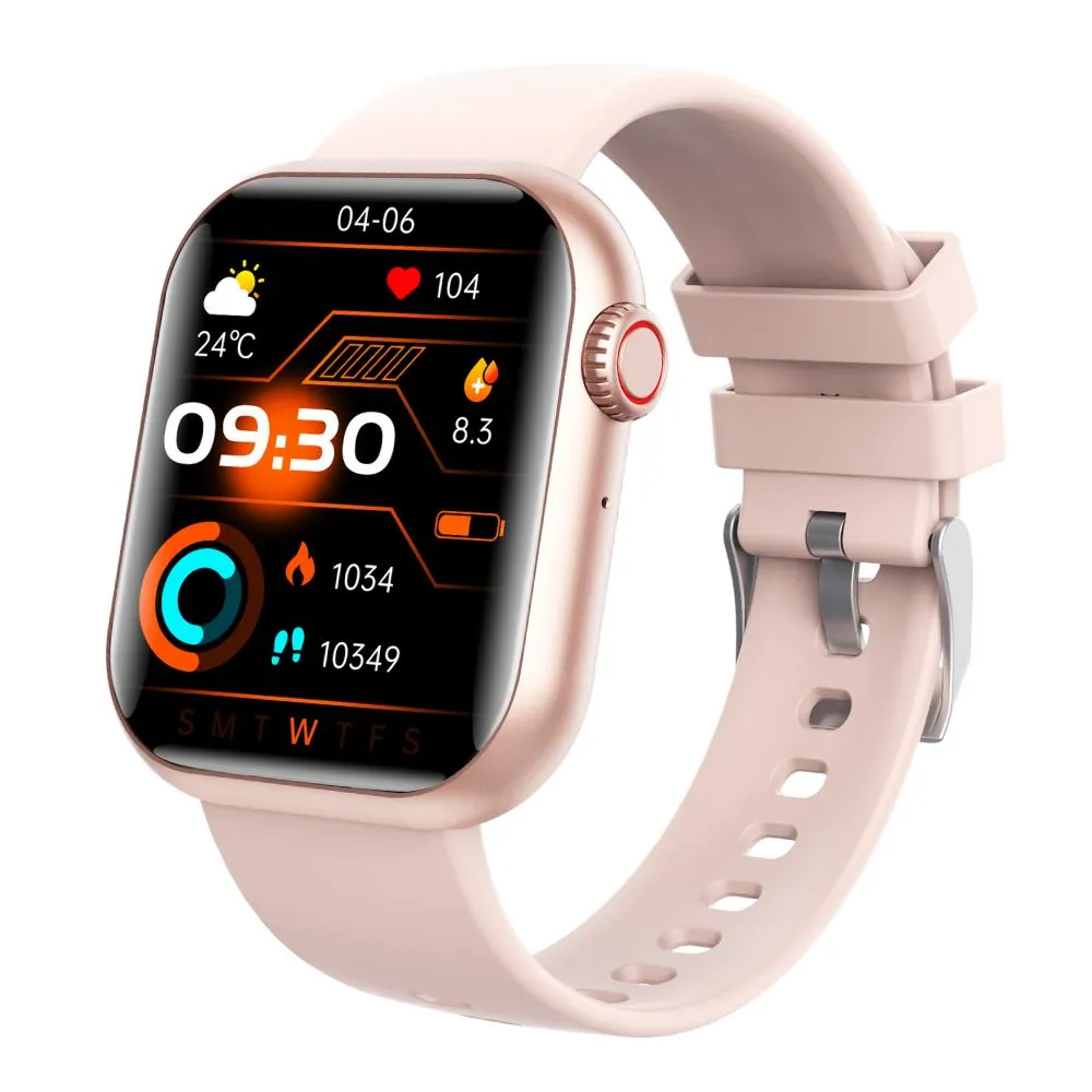 Blood Pressure Blood oxygen Sleep Monitoring Waterproof Smartwatch