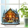 Acrylic Special Shaped Christmas 5D DIY Diamond Painting Tabletop Decorations