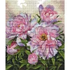 (Counted/Stamped)Peony Flower-14CT Cross Stitch 32*35cm/12.6*13.78in