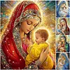 Lady of Religion Full DIY 5D Round Drill Gem Art Diamond Painting Kits 40x50cm for Adults/Beginners Gift Idea Home Decor
