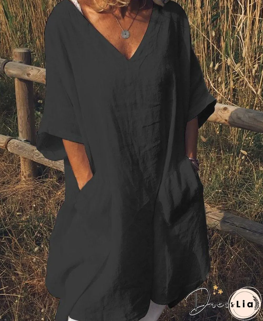 New Solid Color Skirt Plus Size White Dresses