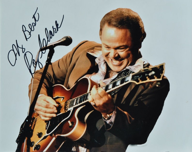 ROY CLARK SIGNED Photo Poster painting The Nashville Palace, Hee Haw, the Grand Ole Opry, My Life-in Spite of Myself wcoa