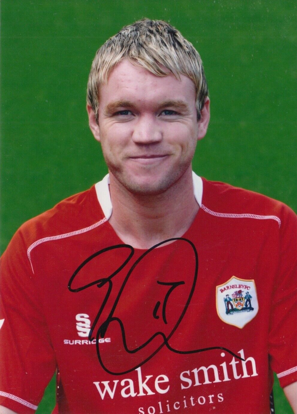 Grant McCann Hand Signed 7x5 Photo Poster painting Football Autograph Barnsley