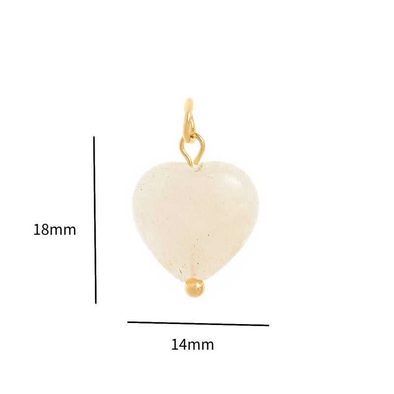 1 Piece 14*18MM 304 Stainless Steel Zircon Geometric Polished Pendant Jewelry Accessories