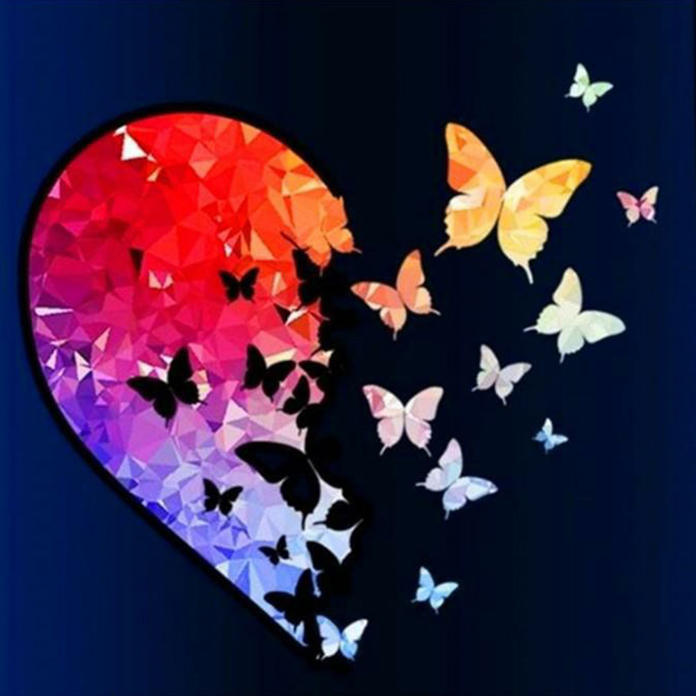 

Flying Butterfly - Square Drill Diamond Painting - 40*40CM, 501 Original