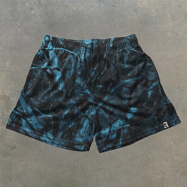 Sopula Fashionable Unisex Graphic Casual Street Mesh Shorts - SOPULA
