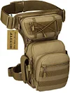 Taktisch Beintasche Milit&auml;r Beinbeutel MOLLE H&uuml;fttasche Sport Tactical Leg Bag Armee Beintaschen Wasserabweisend G&uuml;rteltasche Werkzeugtasche Tasche f&uuml;r Bein Herren Damen Motorrad Wandern Outdoor