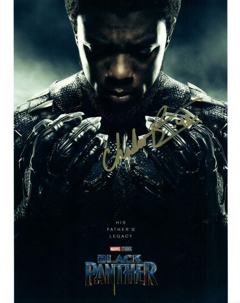 Chadwick Boseman signed 8x10 Photo Poster painting autographed Picture Pic and COA