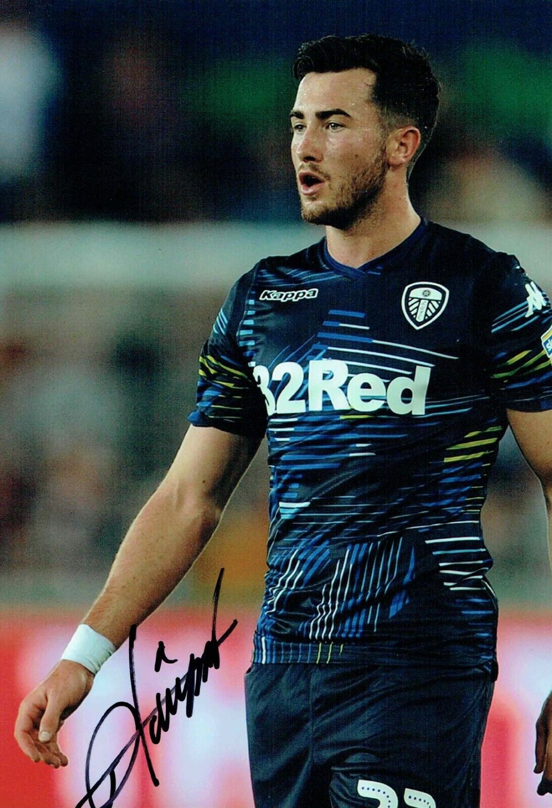 Jack HARRISON Leeds United Signed Autograph 12x8 Photo Poster painting 1 AFTAL COA LUFC