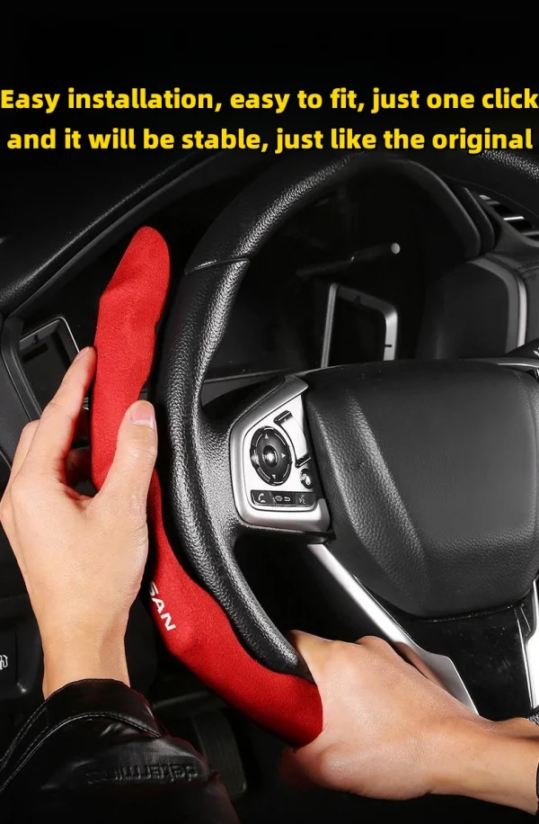 Four Seasons Universal Ultra-thin Anti-skid Car Steering Wheel Cover