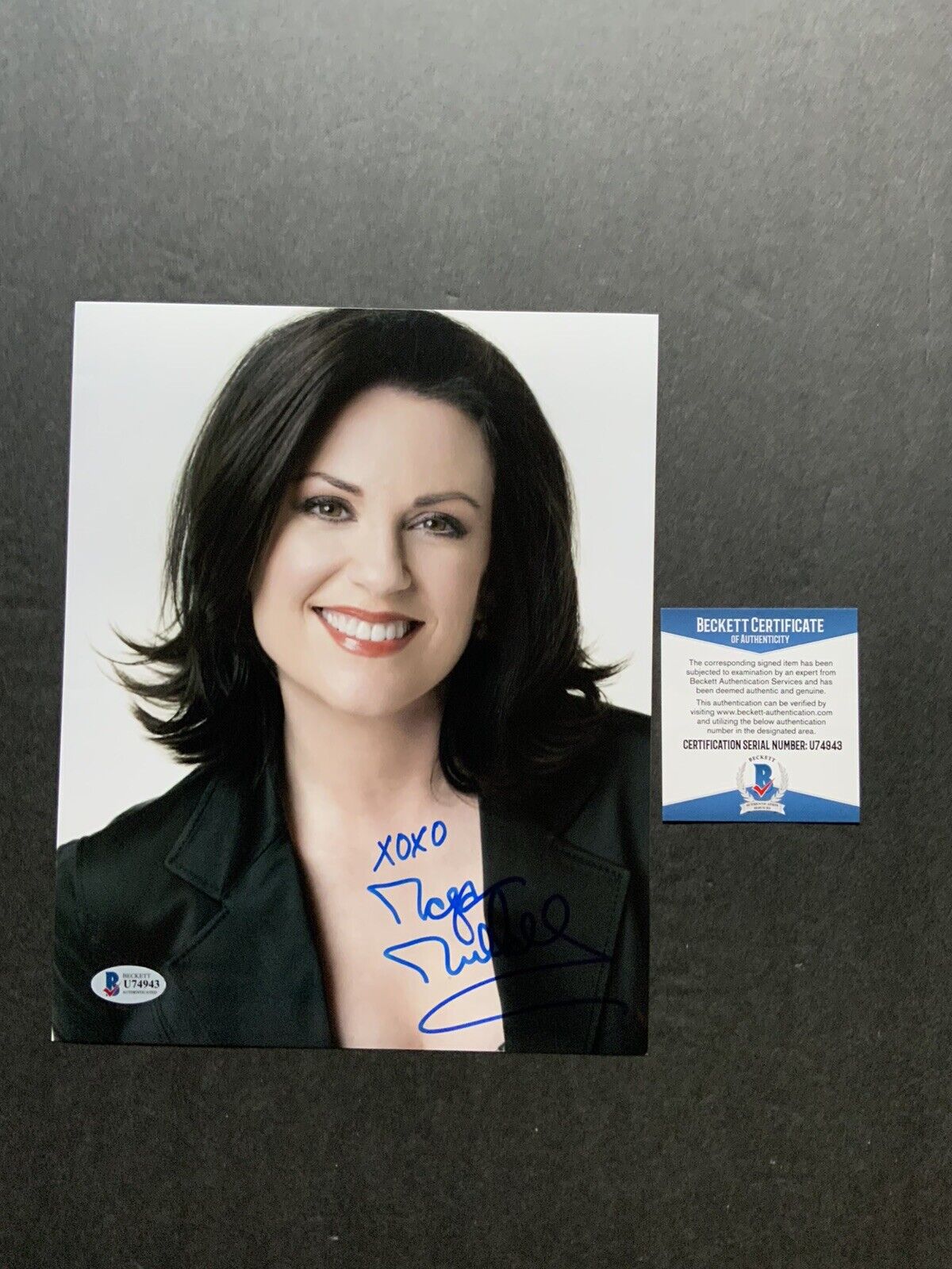 Megan Mullally Hot signed autographed Will & Grace 8x10 Photo Poster painting Beckett BAS Coa