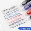 20PCS Color 0.5/0.7mm Gel Pen Eraser Temperature Control Student Office Thermal Erasable Pen Stationery