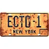 ECTO 1 - Car License(6*12Inch) - Garage