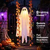 Halloween Giant Hanging Ghost LED Decoration 13ft Adjustable Height