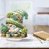 Succulent Gnome Double Sided - 5D DIY Ornament
