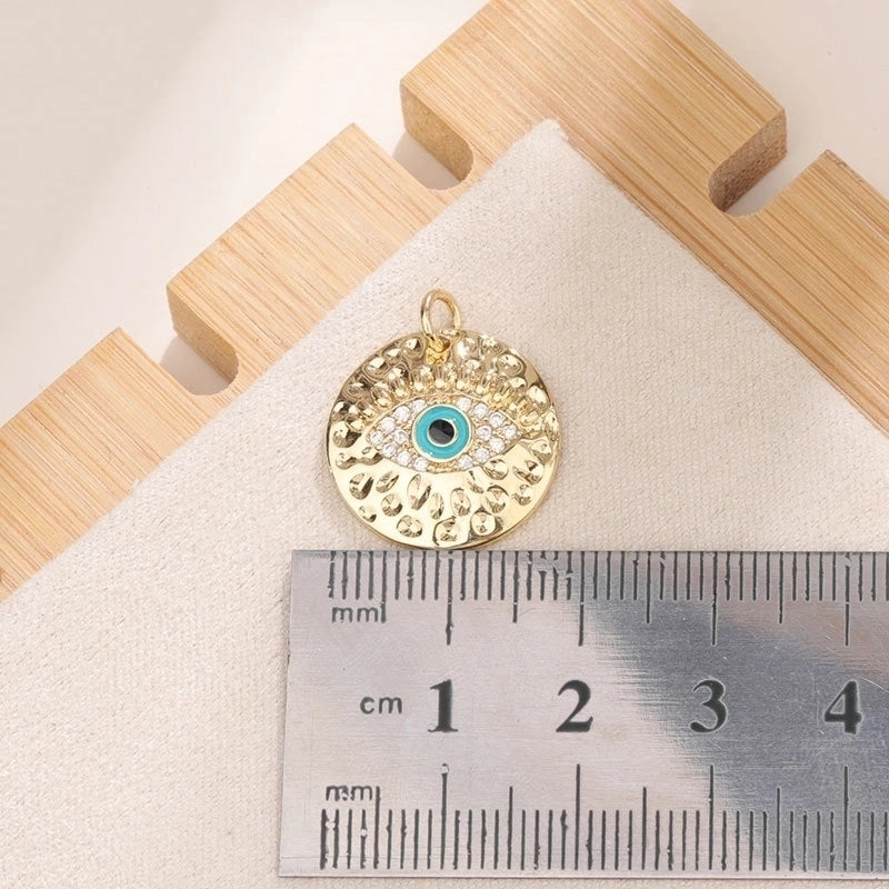1 Piece Copper Devil’s Eye Jewelry Accessories Pendant