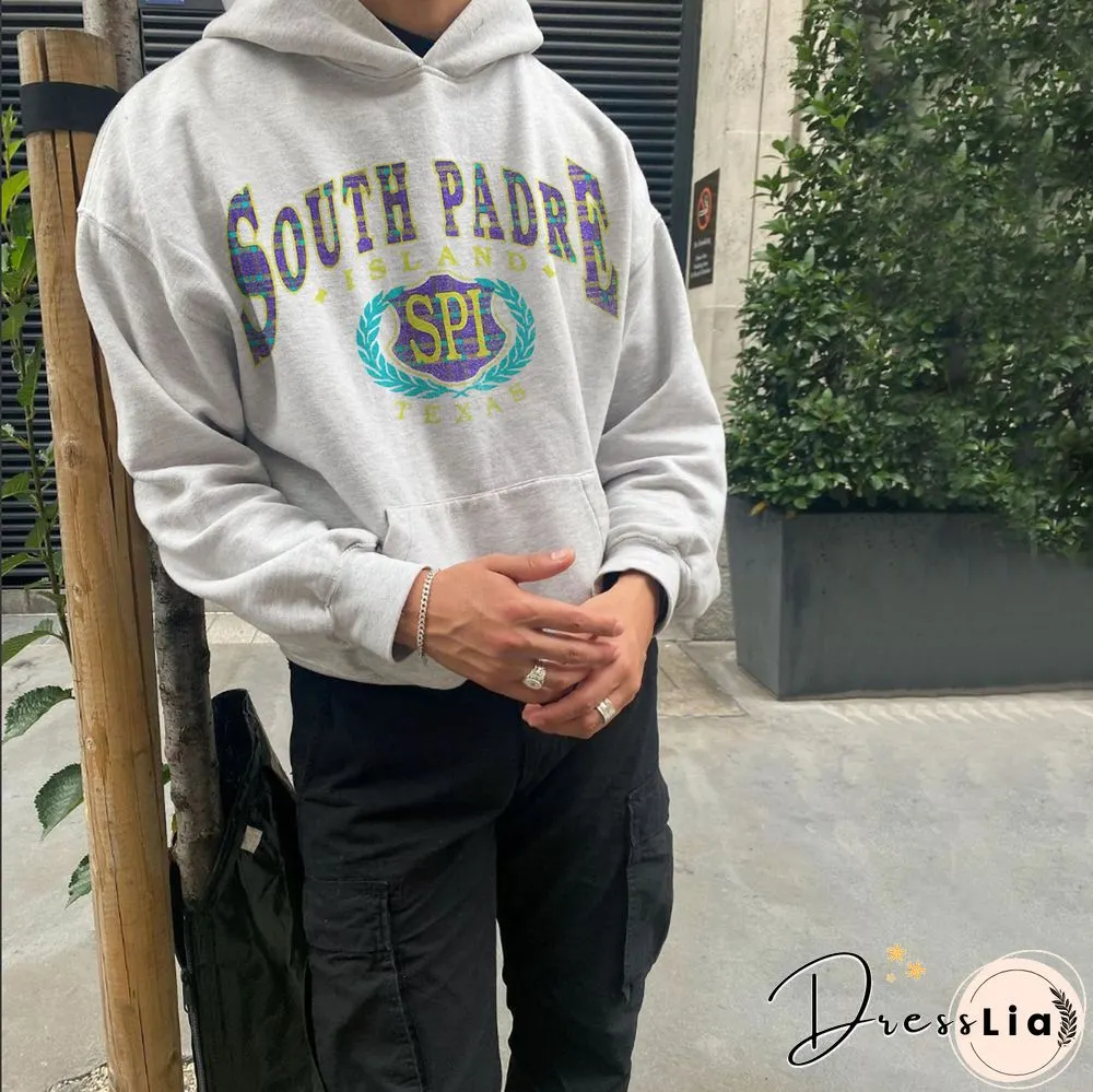 Retro Men's Southpa'Da Print Hoodie