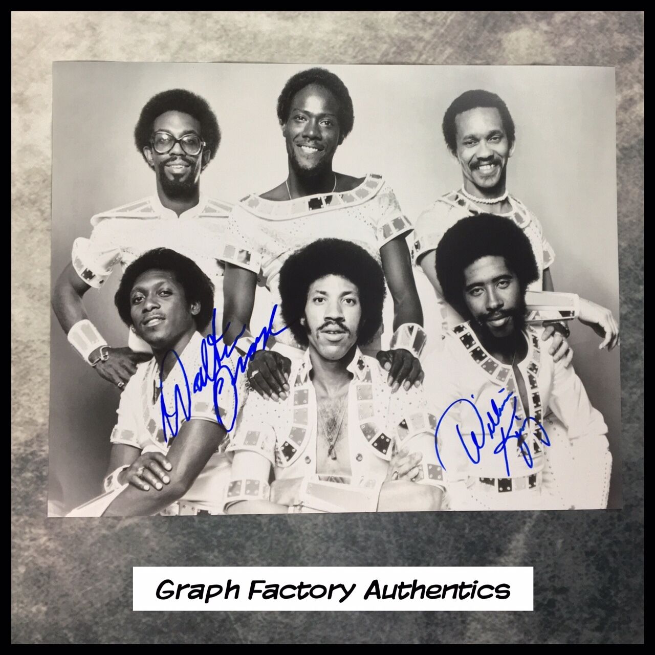 GFA William King Walter Orange * THE COMMODORES * Signed 11x14 Photo Poster painting AD1 COA