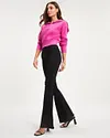 We Love It Half Zip Pullover Sweater - Hot Pink