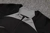 Joyfball 2024/2025 Corinthians Half-Pull Training Suit Black Football Shirt 1:1 Thai Quality