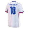 ZAIRE-EMERY #18 France Away Soccer Jersey 2024