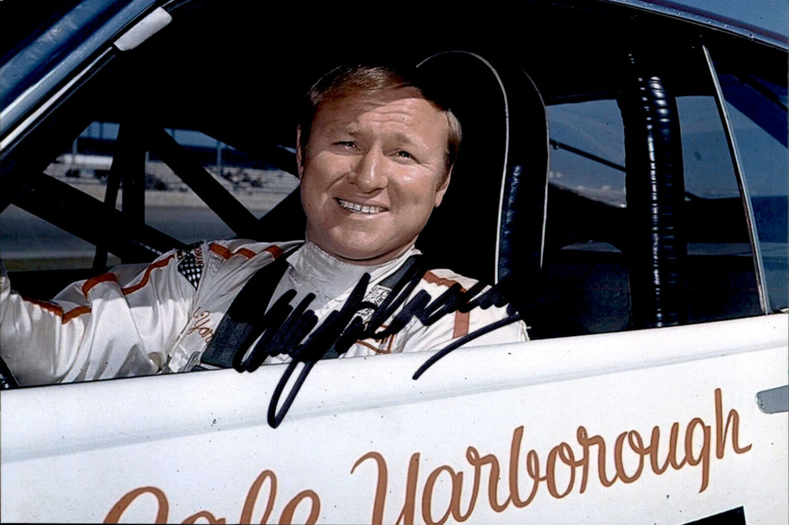 Cale Yarborough SIGNED autographed 4x6 Photo Poster painting NASCAR RACE CAR DRIVER #2