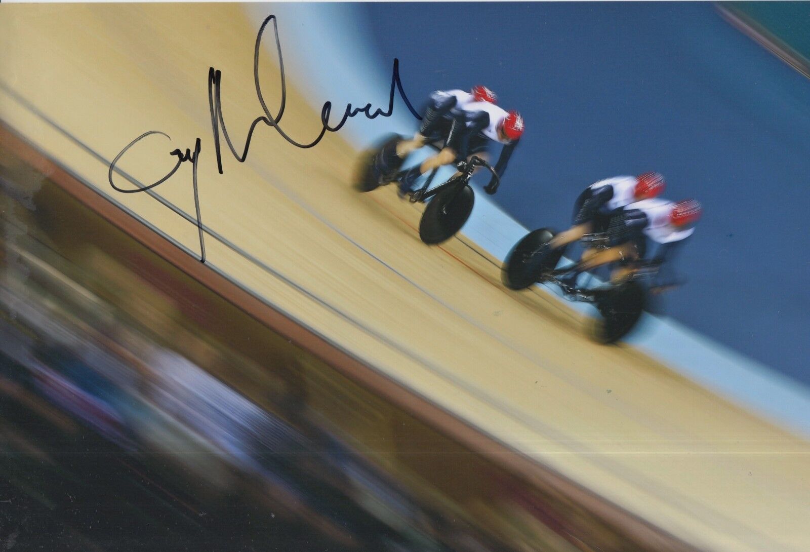 Craig MacLean Hand Signed Olympics 12x8 Photo Poster painting 1.