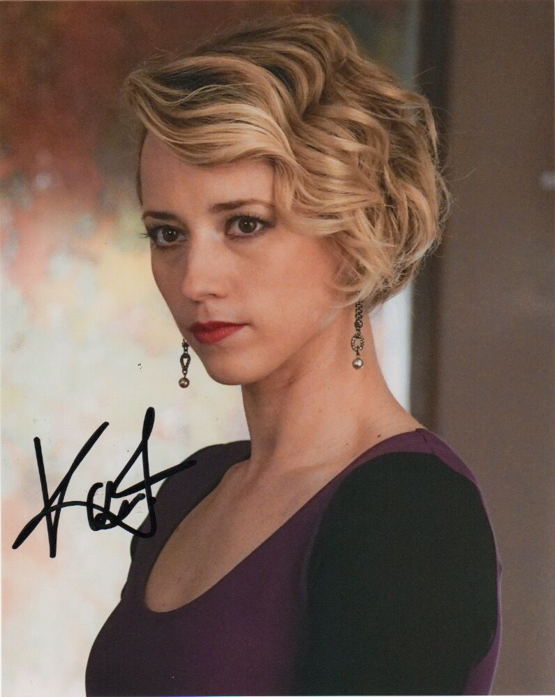 Karine Vanasse Autographed Signed 8x10 Photo Poster painting COA #4