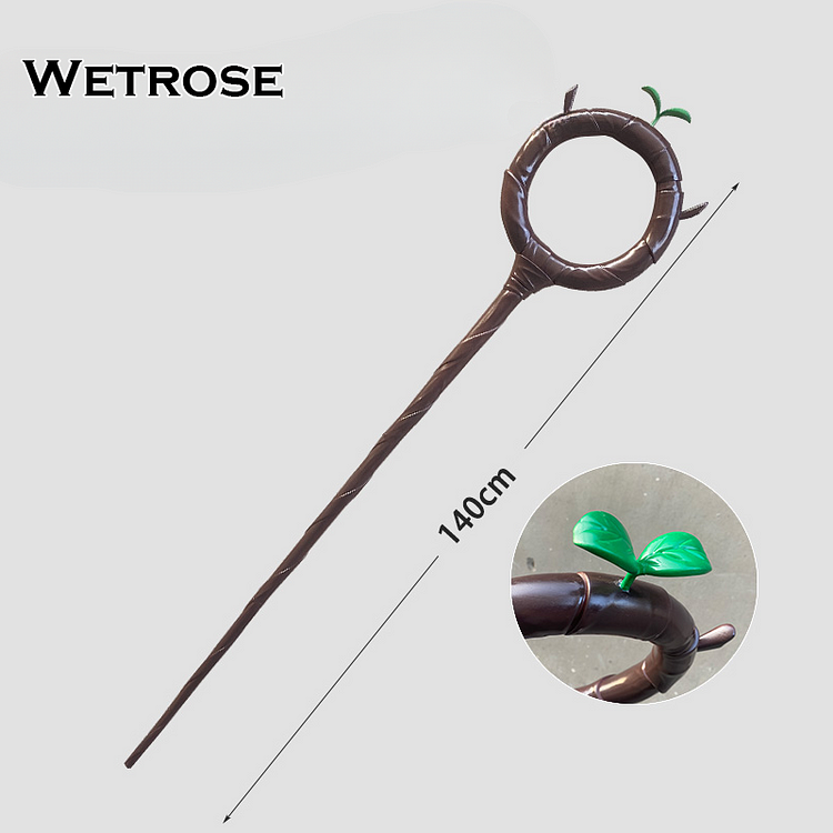 【Wetrose】In Stock Marcille Donato Elf Staff Model Weapon Delicious in Dungeon Cosplay Props