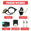 GREHUA Ignition Coil Starter Solenoid Voltage Regulator CDI Compatible with Tao tao Coolster 125cc 110cc 90cc Kazuma Baja Chinese ATV Quad 4 Wheeler SSR Lifan CRF70 4 Stroke Go Kart Dirt Bike Parts