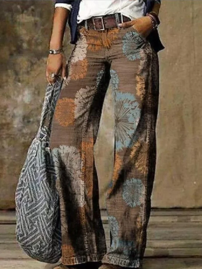 Women's Casual Printed Pants