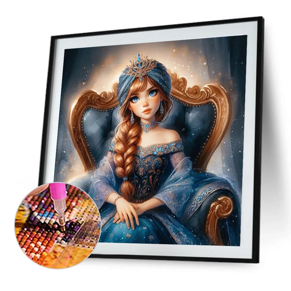 Diamond Painting - Full Round Drill - Anna(Canvas|40*40cm)
