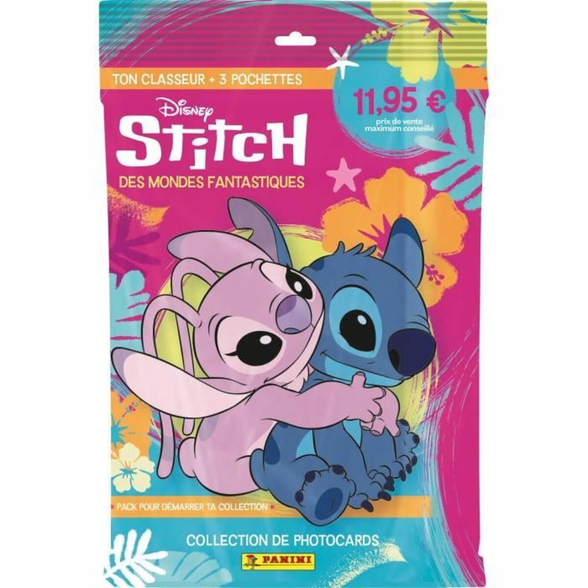 Pack of stickers Panini Stitch Fantasy Worlds 15 Pieces