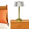 Crystal Table Lamp Cordless Desk Lamp Dimmable Sleeping Light for Restaurant Bar