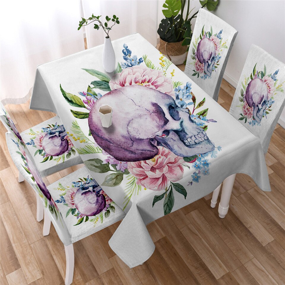 

Floral Leaf - Tablecloth Without Chair Cover, 140*210cm, 501 Original