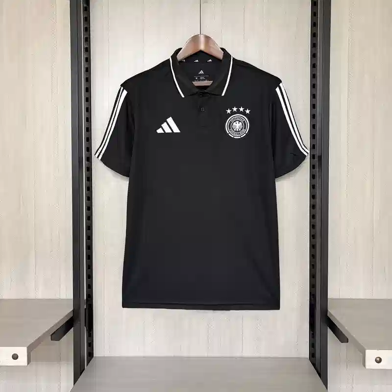 2026 Germany POLO Black Soccer Jersey 1:1 Thai Quality