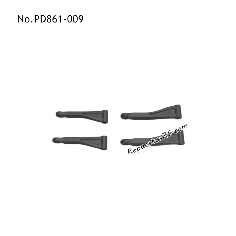 PD RACING TK10 Piezas para Coches RC Brazo Oscilante Superior PD861-009
