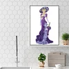 Diamond Painting-DIY Crystal Rhinestone Dress Lady