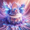 Diamond Painting -DIY Full Round Drill Cake