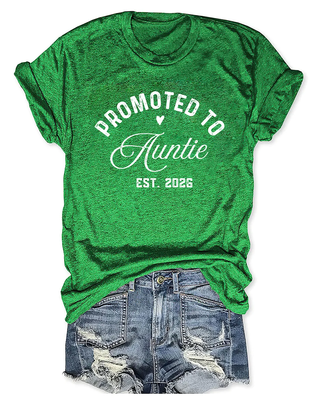 Promoted To Auntie T-shirt