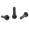 100pcs TR-413 Snap In Short Black Rubber Valve Stems TR413 Tubeless Valves
