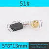 10pcs Carbon Brush Electric Hammer Angle Grinder Graphite Brush Replacement Tool