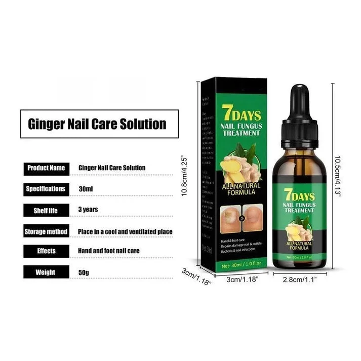 Last Day 50% OFF💕Ginger Nail Care Oil