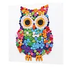 DIY Pre-Framed Owl Button Art Canvas Kit