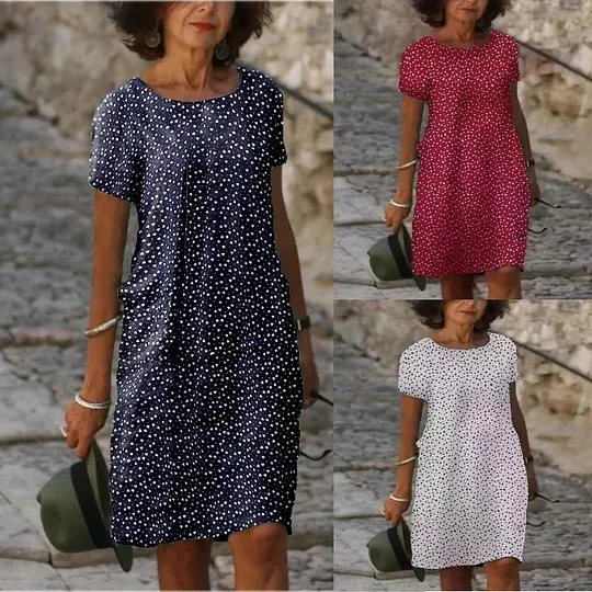 midi dress for middle aged woman Midi Dresses For Mature Older Ladies Over 40, 50, 60, 70