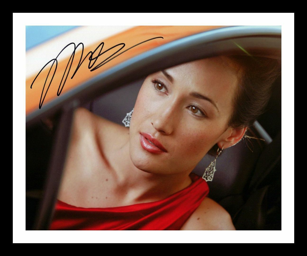 Maggie Q Autographed Signed & Framed Photo Poster painting 1