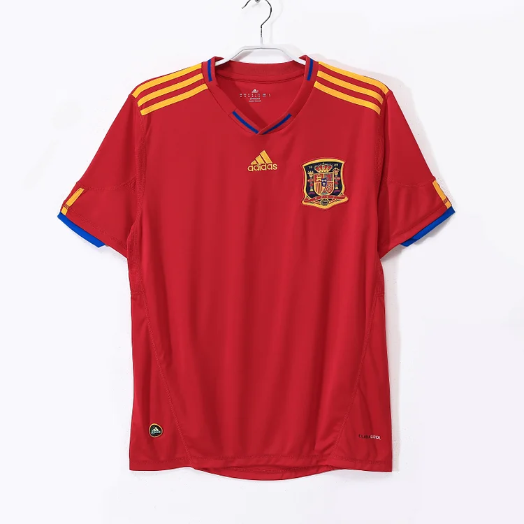 2010 Spain home retro jersey