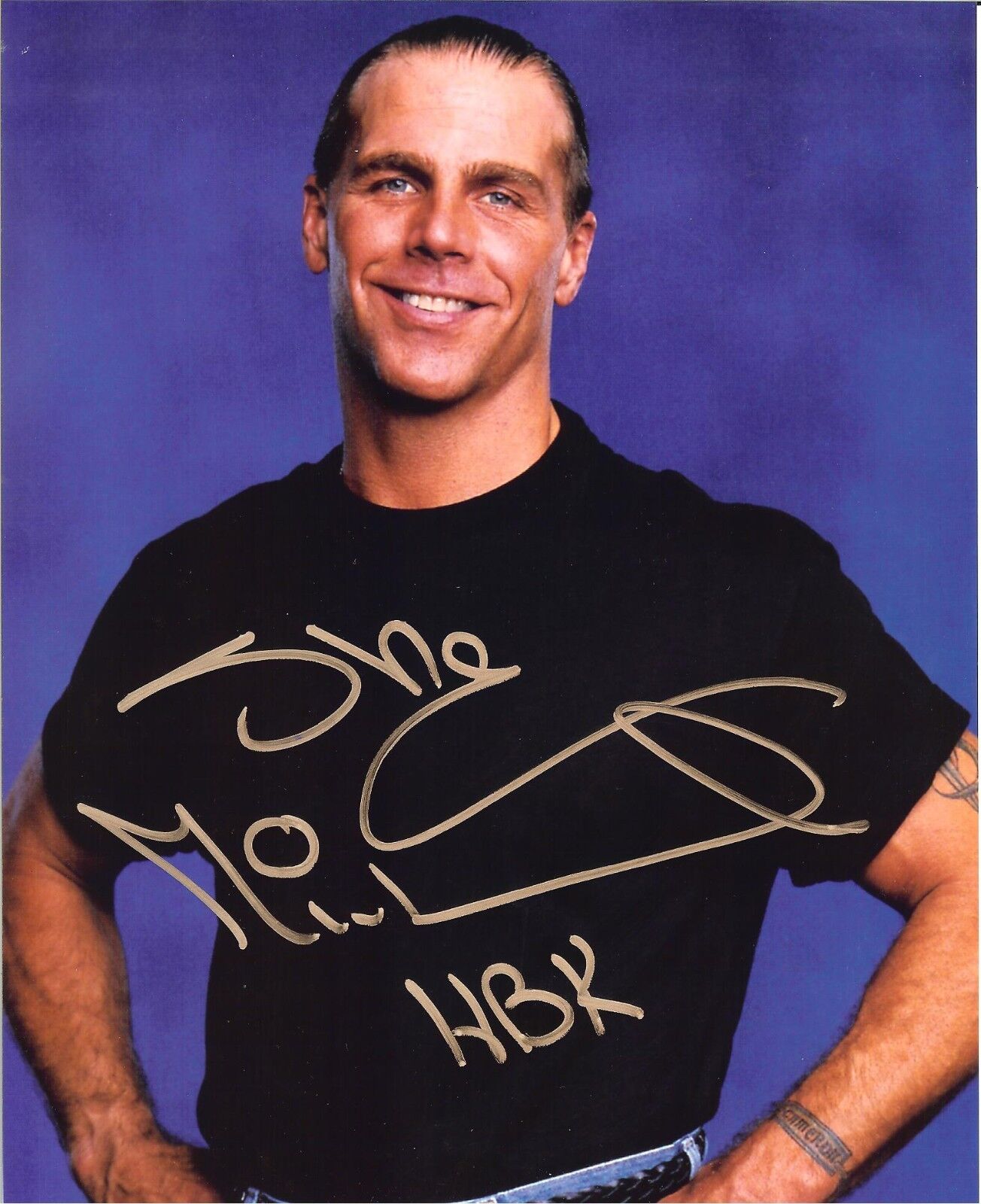 Shawn Michaels autographed 8x10 #3 HBK Heartbreak Kid WWE  Shipping