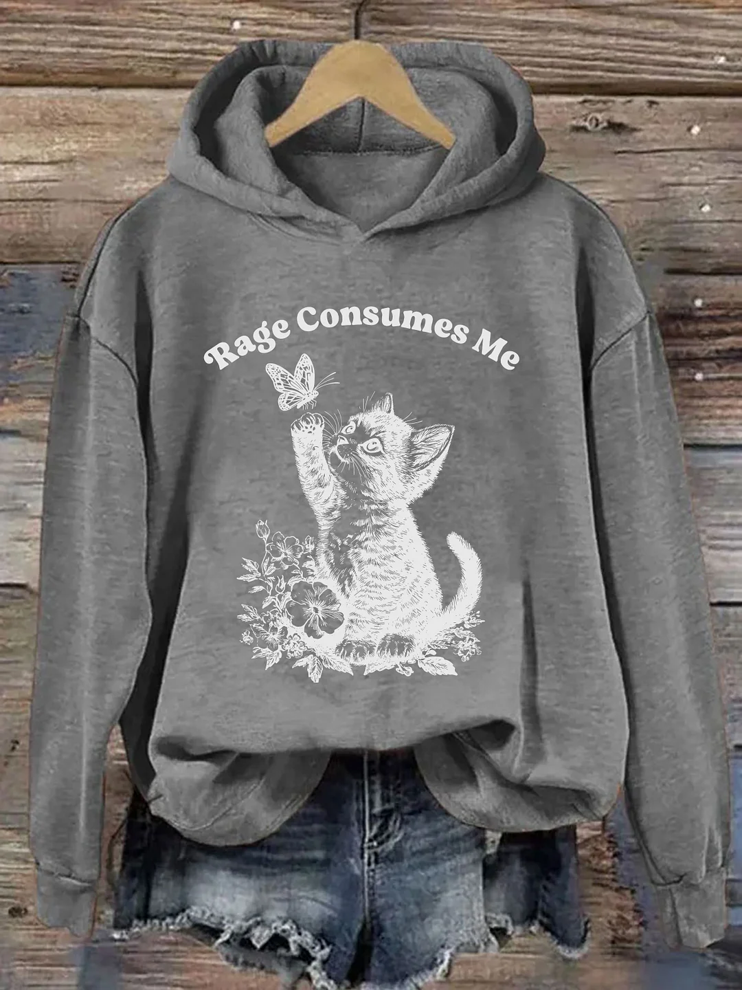Rage Consumes Me Hoodie