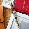 P140 Piston Fountain Pen &ndash; Transparent Resin Body | Size 8 Fine/Medium Nib | Brass Piston System | Pen Case